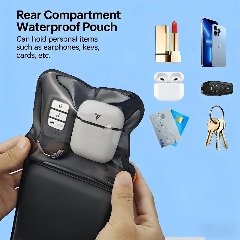 Dry Bag Waterproof - กระเป๋าใส่โทรศัพท์กันน้ำแบบลอยน้ำได้ พร้อมสายคล้องคอ รุ่นขายดี ช่องใส่ของสองช่อง ใช้ได้กับโทรศัพท์ทุกรุ่น รองรับ