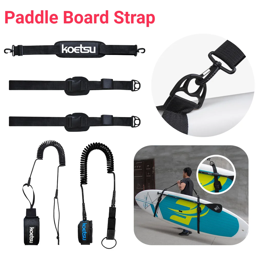 สายรัดไหล่สำหรับกระดานโต้คลื่น - Surfboard Leash บทวิจารณ์และราคา