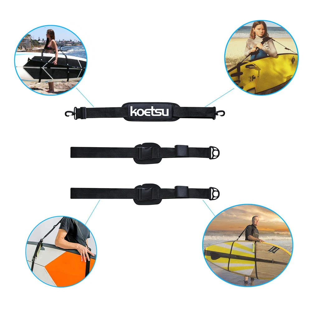 สายรัดไหล่สำหรับกระดานโต้คลื่น - Surfboard Leash บทวิจารณ์และราคา