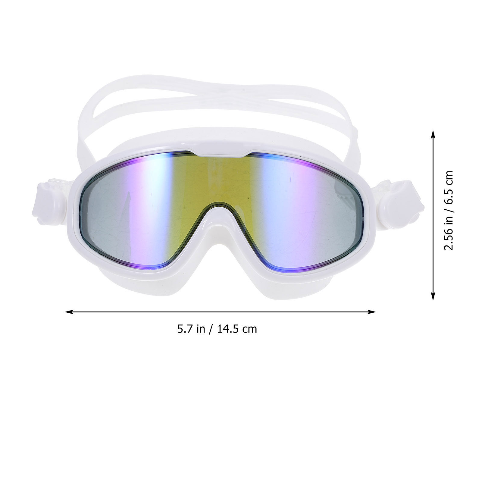 แว่นตาว่ายน้ำกันน้ำ กันฝ้า สีข - Goggles Swim บทวิจารณ์และราคา