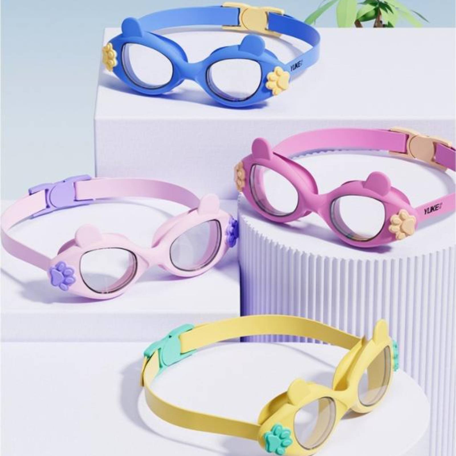 แว่นตาว่ายน้ำสำหรับเด็ก สวมใส่ - Goggles Swim บทวิจารณ์และราคา