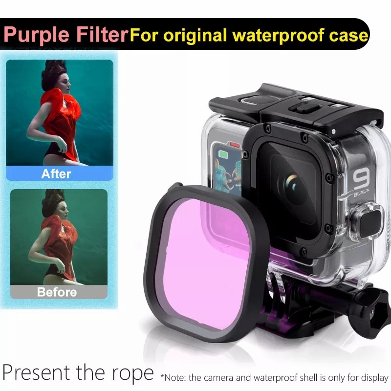 ชุดฟิลเตอร์สีแดง Magenta Snork - Snorkel Set บทวิจารณ์และราคา