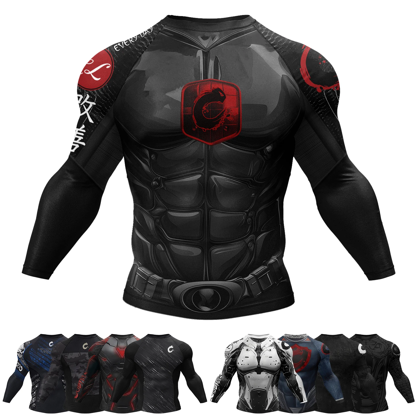 เสื้อยืด MMA ผู้ชาย ลาย Cody L - Rash Guard บทวิจารณ์และราคา