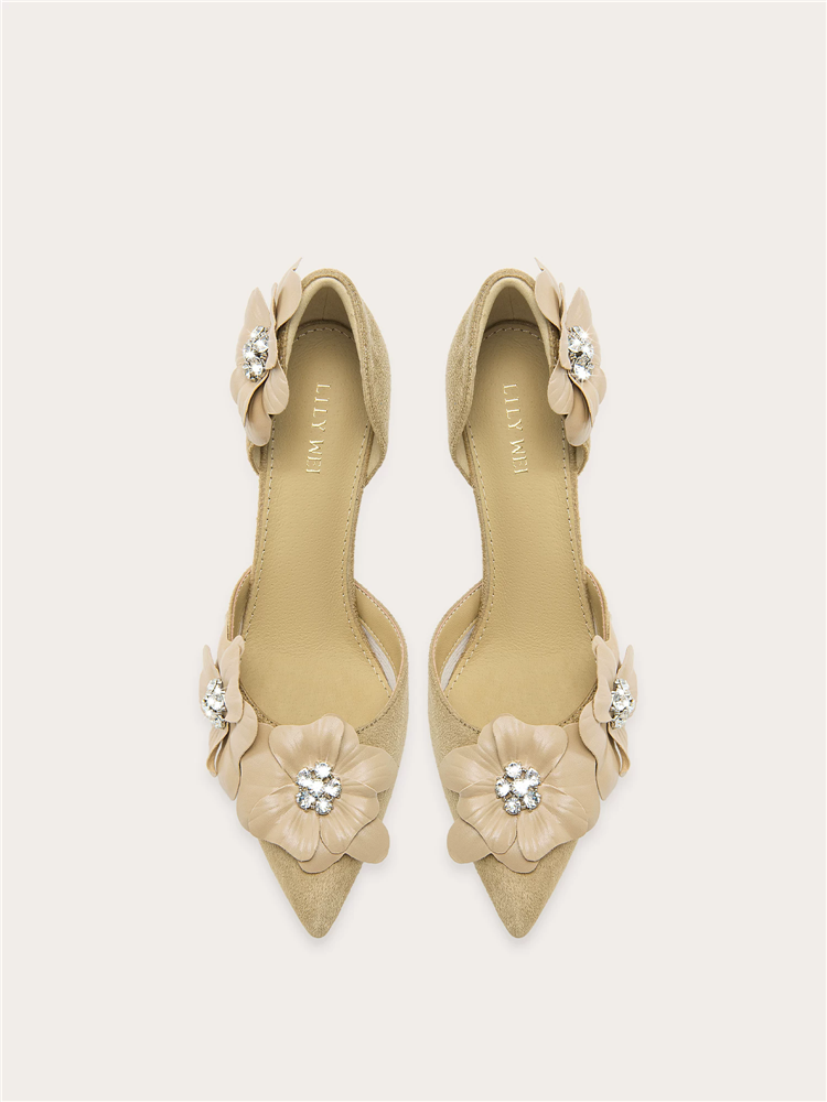 รองเท้าส้นสูงแบบส้นเข็มประดับเ - Water Shoes บทวิจารณ์และราคา