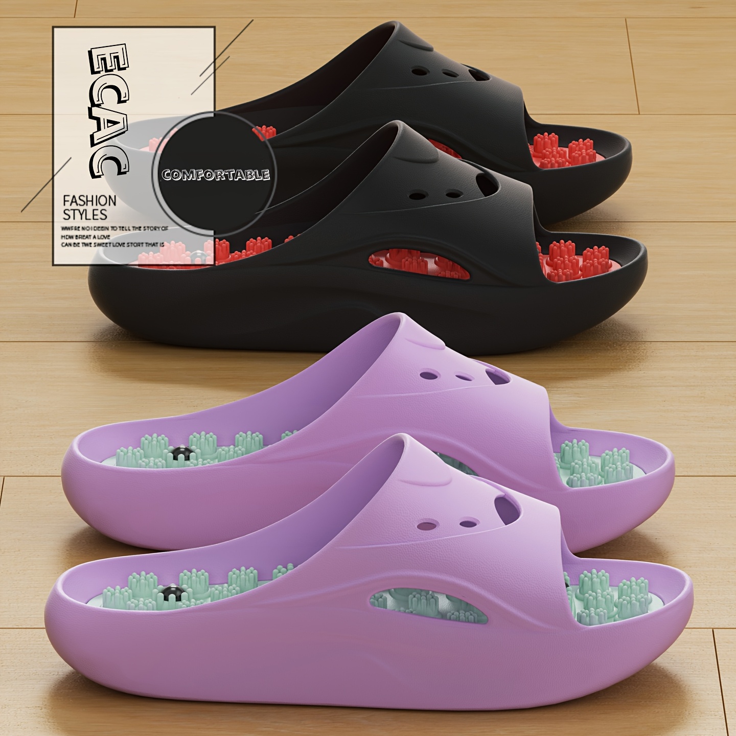 รองเท้าแตะนวด EVA สำหรับผู้หญิ - Water Shoes บทวิจารณ์และราคา