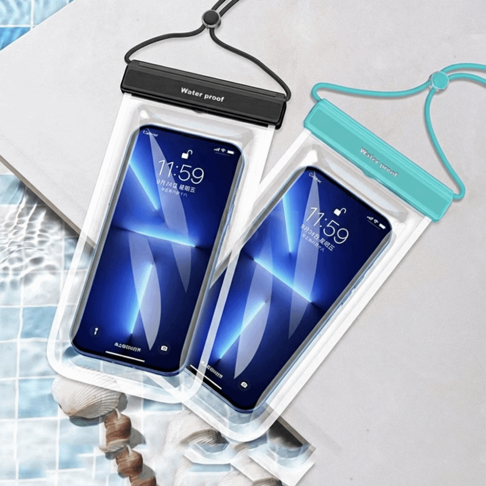 กระเป๋าโทรศัพท์กันน้ำแบบหน้าจอ - Dry Bag Waterproof บทวิจารณ์และราคา