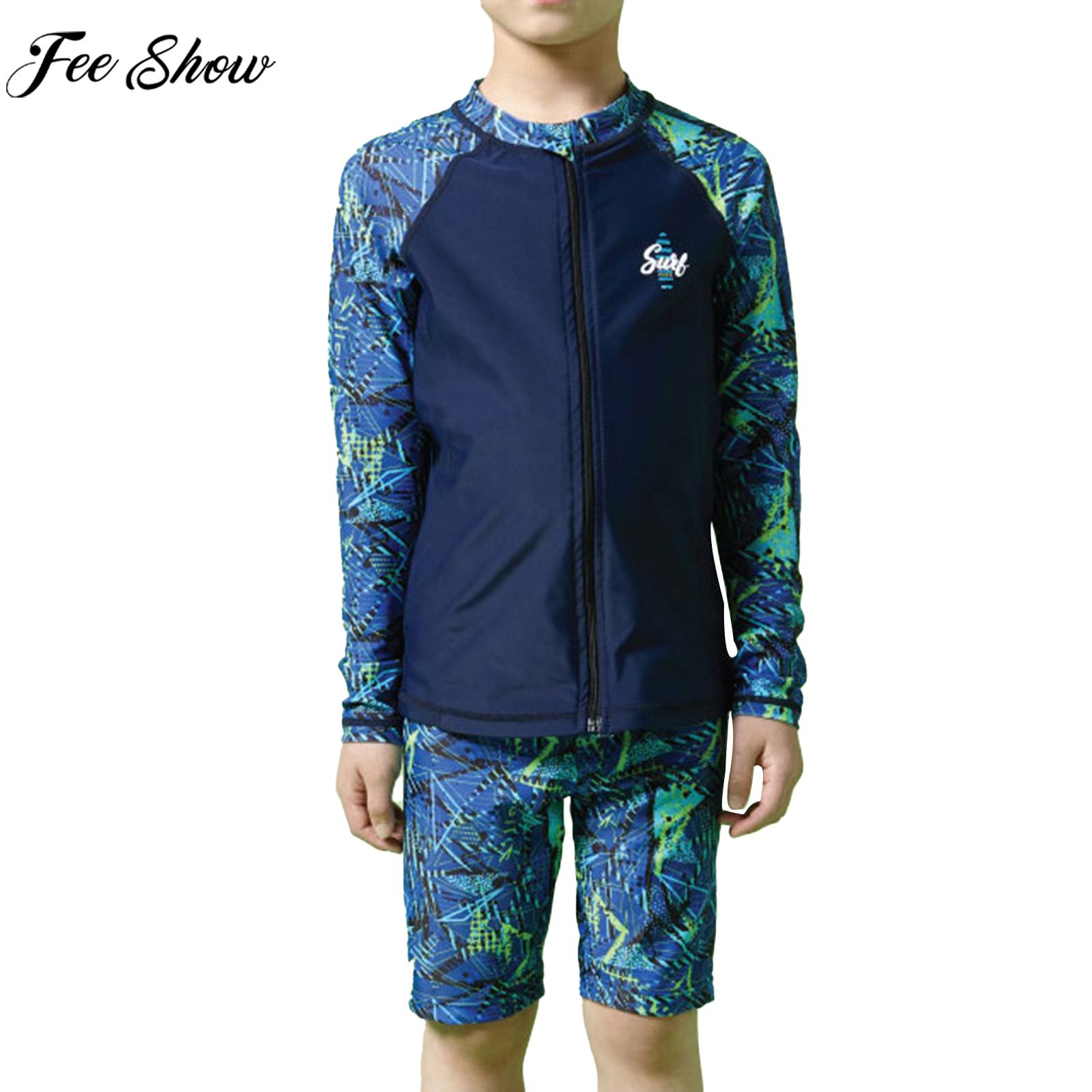ชุดว่ายน้ำกันแดดสำหรับเด็กผู้ช - Wetsuit Men บทวิจารณ์และราคา