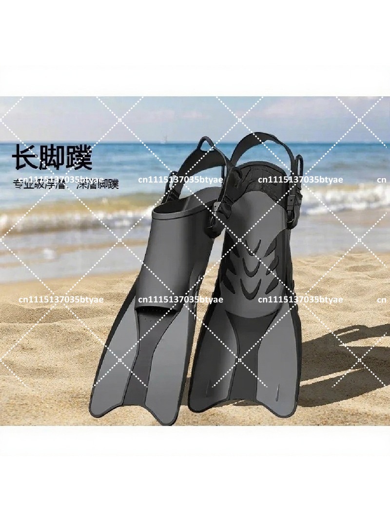 ครีบดำน้ำแบบผูกเชือกปรับได้สำห - Swim Fins บทวิจารณ์และราคา