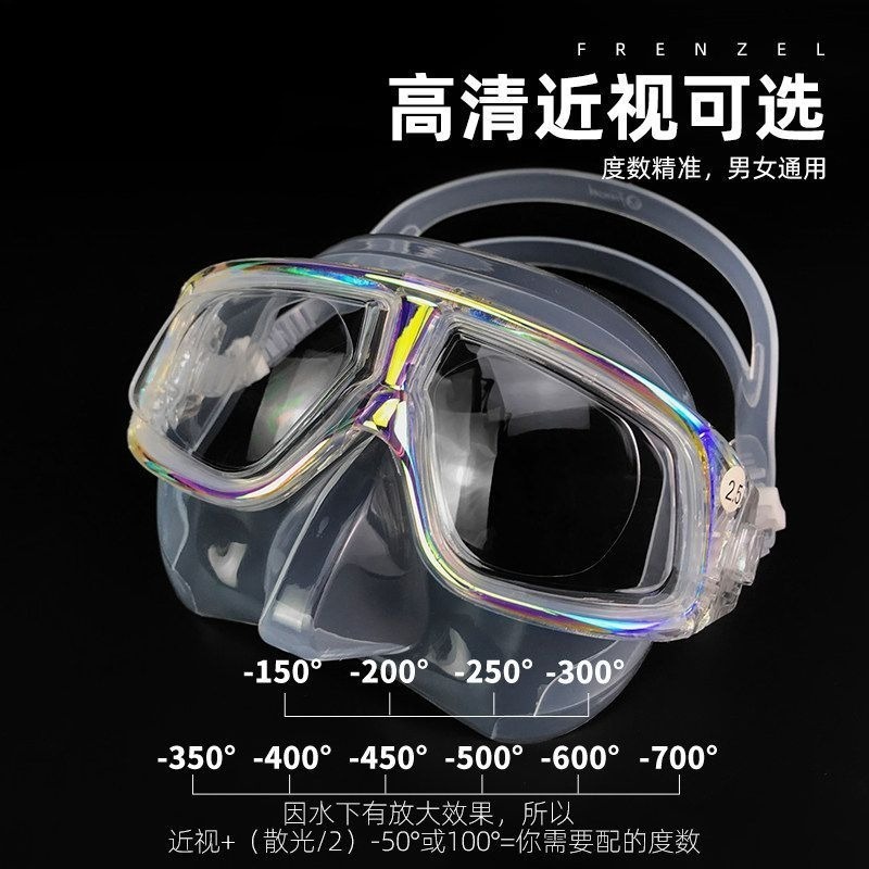หน้ากากดำน้ำแบบไม่ต้องใช้แว่นส - Diving Mask บทวิจารณ์และราคา
